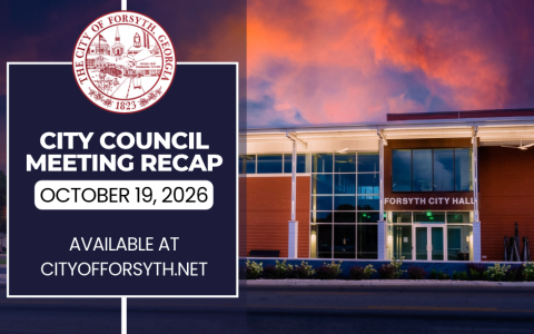 Graphic with City Seal and City Hall